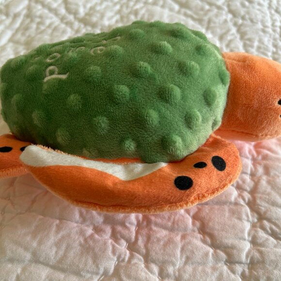 Life Is Good Sea Turtle Plush Dog Toy Gift Stuffed Animal Ocean Beach Decor - Picture 3 of 8